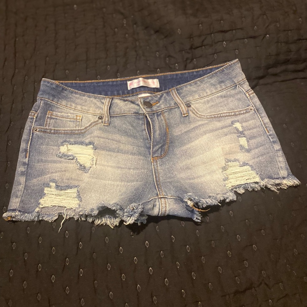 No boundaries denim jeans shorts